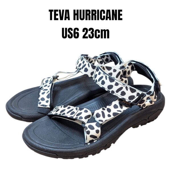 TEVA HURRICANE テバ ハリケーン 23cm ダルメシアン レディースサンダル スポーツサンダル