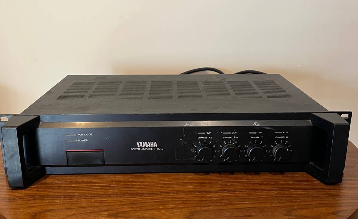 YAMAHA パワーアンプ P2040 75W 1台 まとめ買いも大歓迎です YAMAHA パワーアンプ P2040 75W 1台 まとめ買いも大歓迎です