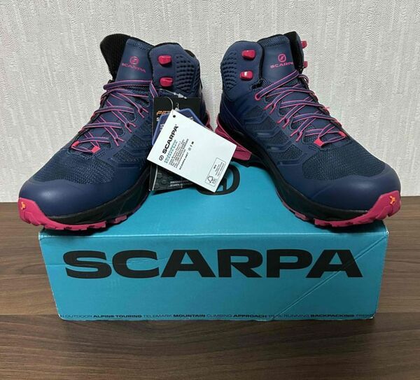 Scarpa Rush Gore-Tex Mid 39 GTX Women スカルパ ラッシュ ゴアテックス 登山靴 クライミングブーツ トレラン トレッキングシューズ