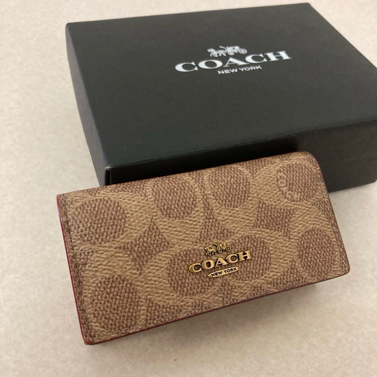 【正規品新品未使用】COACH ブラウン 馬車 キーケース Yahoo!オークション -「コーチ キーケース 未使用」(服飾小物