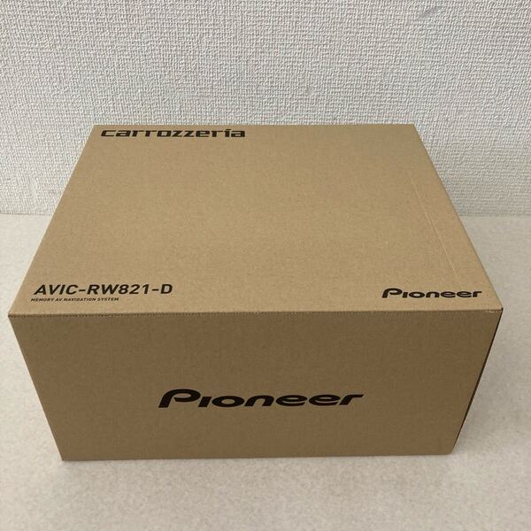 【新品未使用品】Pioneer パイオニア カロッツェリア 楽ナビ AVIC-RW821-D 7V型/200mmワイド AV一体型メモリーナビゲーション