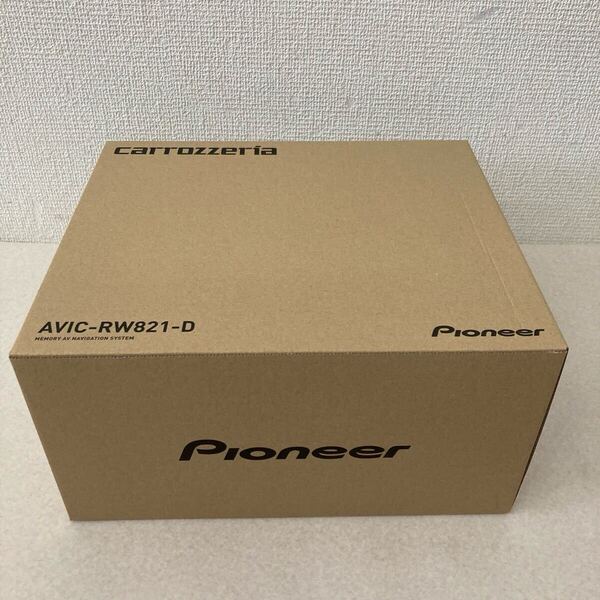 【新品未使用品】Pioneer パイオニア カロッツェリア 楽ナビ AVIC-RW821-D 7V型/200mmワイド AV一体型メモリーナビゲーション カーナビ