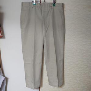 USA製 米軍 Creighton クレイトン/U.S.NAVY OFFICIAL UNIFORMトラウザーズ/ビンテージ/ミリタリー/スラックス/チノパンツ/ベージュ/35