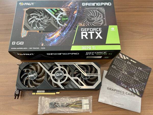 ★Palit GeForce RTX 3070 Ti GamingPro (NED307T019P2-1046A) グラフィックボード★