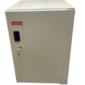 未使用展示品 Nakabayashi不在でも荷物の受け取りが可能宅配ボックス・1枚扉 STB-201-IV アイボリー