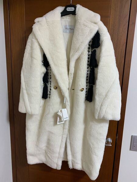 試着のみ マックスマーラ テディベア XS ホワイト dimetra max mara