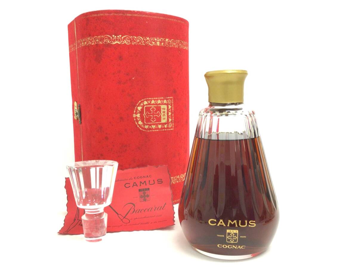てつじページ カラフェ ブランデー 高級 バカラ カミュ 2本セット Yahoo!オークション -「カミュ バカラ カラフェ 700ml」の落札