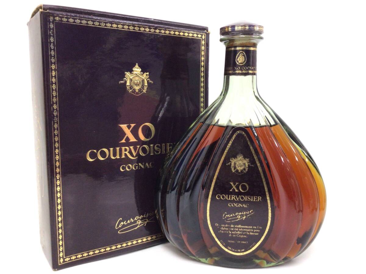 古酒) XO COURVOISIER COGNAC 箱入り 未開栓 ブランデー