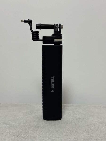 TELESIN 充電自撮り棒 10000mAh 21-90cm アクションカメラ用 スマホホルダー付き GoPro DJI Insta360