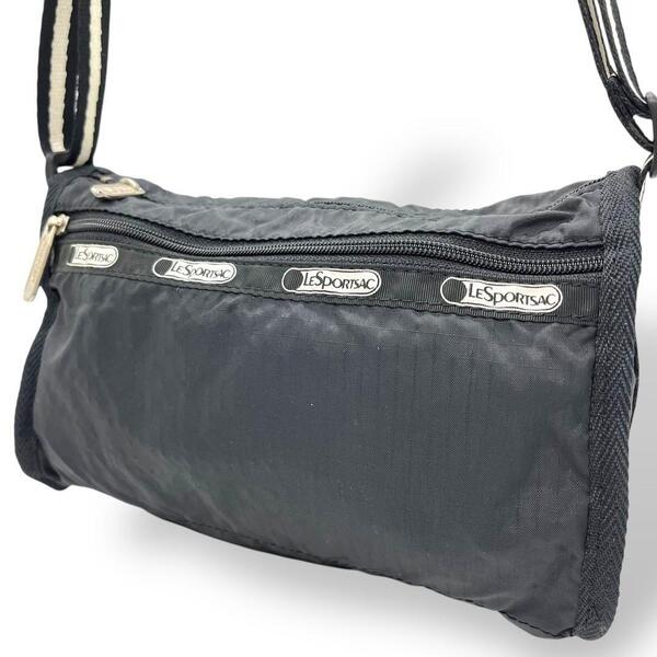 LESPORTSAC レスポートサック ショルダーバッグ ナイロン 黒 ブラック