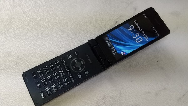 S2865 docomo SIMフリー AQUOSケータイ SH-02L SHARP 4Gガラホ 簡易確認&簡易清掃&初期化OK 判定○ WebにてSIMロック解除手続受付済み