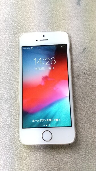 S2765 Softbank iPhone5s A1453/ME334J/A 16GB apple スマートフォン 簡易動作確認&簡易清掃&初期化OK 判定〇 送料無料