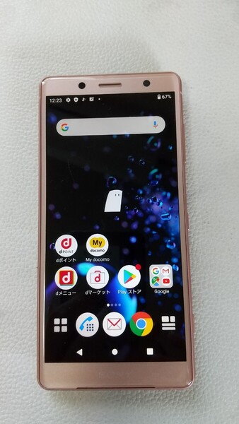 S2785 docomo SIMフリー Xperia XZ2 Compact SO-05K SONY 簡易確認&簡易清掃&初期化OK 判定○ 送料無料 WebにてSIMロック解除受付手続済