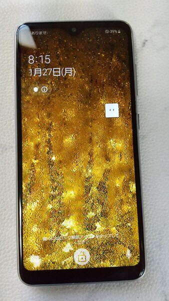 S2787 docomo GALAXY A20 SC-02M 4G android SIMフリー 簡易確認&簡易清掃&初期化OK 判定○ 送料無料 WebにてSIMロック解除受付手続済