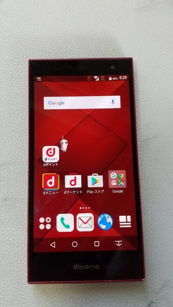S2788 docomo arrows Fit F-01H スマートフォン FUJITSU android 簡易動作確認&簡易清掃&初期化OK 判定○ 送料無料 現状品
