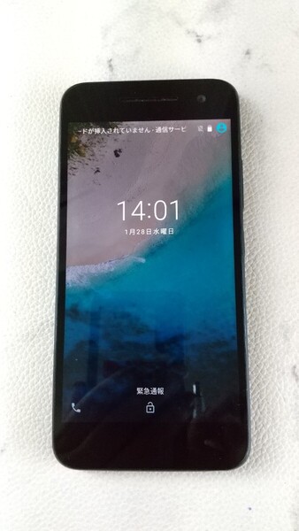 S2799 Y!mobile androidone S1 KYOCERA 京セラ 4G android スマホ 簡易動作確認&簡易清掃&初期化OK 判定○ 現状品 送料無料