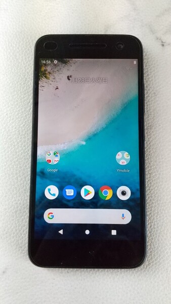 S2800 Y!mobile androidone S1 KYOCERA 京セラ 4G android スマホ 簡易動作確認&簡易清掃&初期化OK 判定○ 現状品 送料無料
