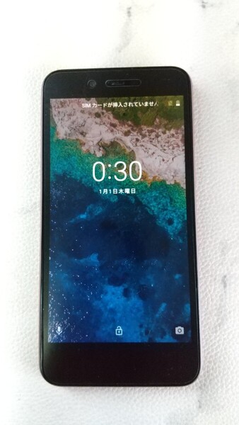 S2801 Y!mobile androidone S3-SH SHARP 4G android スマホ 簡易動作確認&簡易清掃&初期化OK 判定○ 現状品 送料無料