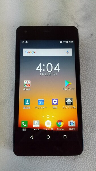 S2806 Softbank DIGNO G 602KC 4G android スマートフォン 京セラ 簡易動作確認&簡易清掃&初期化OK 判定〇 送料無料 現状品