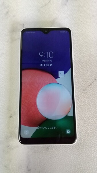 S3006 SIMフリー docomo Galaxy A22 5G/SC-56B SAMSUNG 簡易確認&簡易清掃&初期化OK判定〇送料無料Webにて解除手続き受付済み