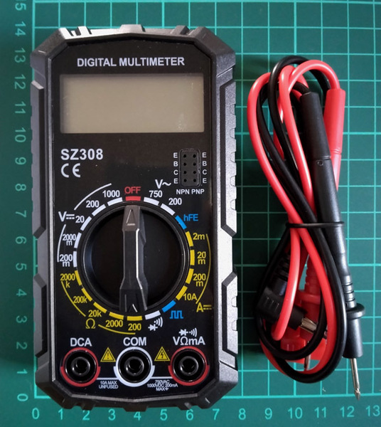 高機能デジタルテスター マルチメーター 電圧電流測定器(ANENG SZ308)