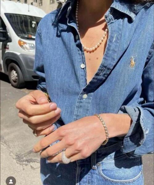 極美品 RALPH LAUREN ラルフローレン ダンガリーシャツ マルチポニー カスタムフィット デニム インディゴ レディース 人気 即完売 正規品