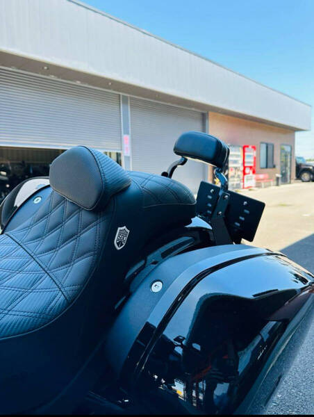 ハーレーダビッドソン用ロープロファイルデタッチャブルシシーバーFXLRS FXLRST FXLR 2018-2025 新品 送料無料 SIS-004