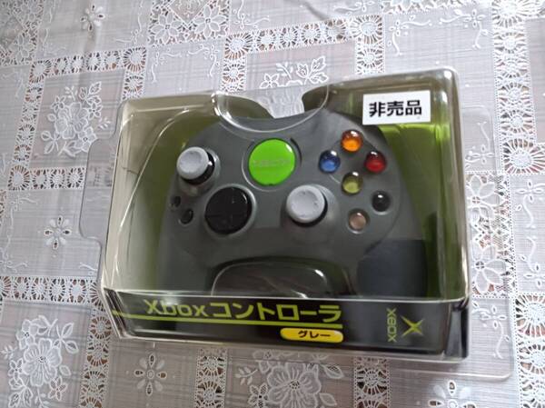 ☆xboxコントローラー K04-00004 マイクロソフト グレー 未開封 非売品? 初期