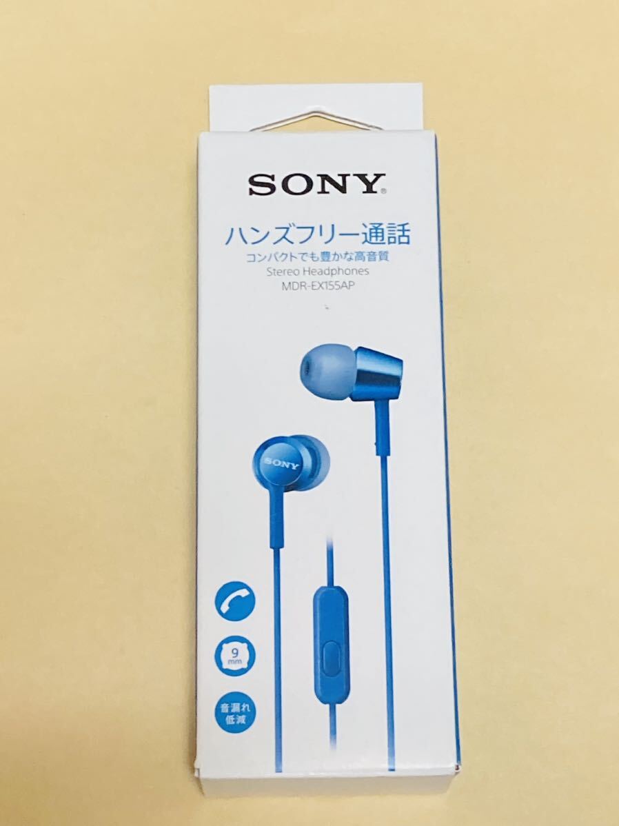 ���V�i��SONY �����R���t�� �J�i���^�C���z��(�u���[) MDR-EX155AP�������z���Ή��F����185�~�`