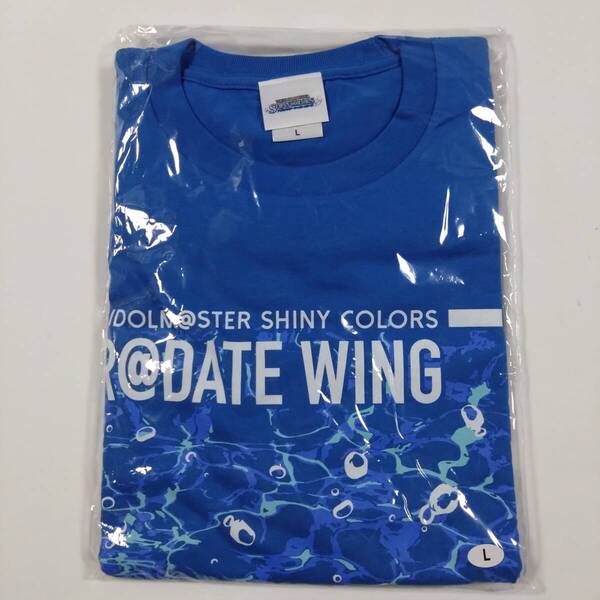 アイドルマスター シャイニーカラーズ■GR@DATE WING 07 Tシャツ(ブルー/Lサイズ)■THE IDOLM@STER SHINY COLORS■グッズ■送料無料