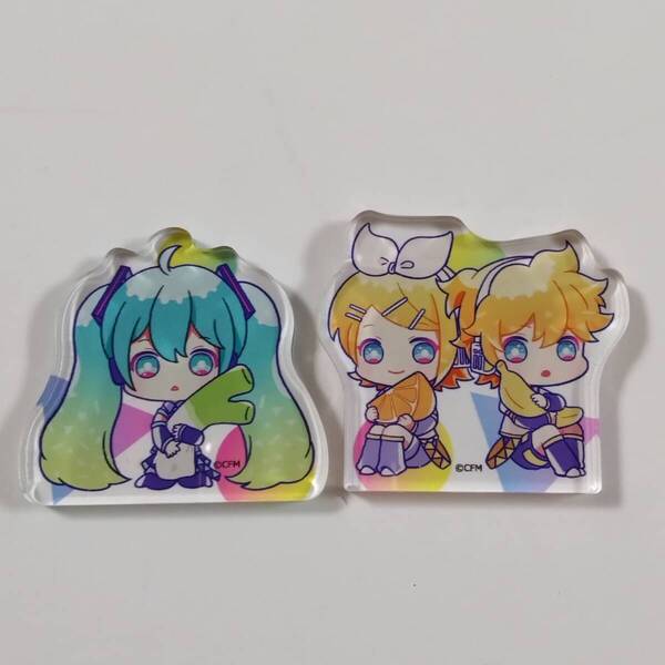 ボーカロイド■アクリルプレート(初音ミク&鏡音リン/鏡音レン)■グッズ■送料無料