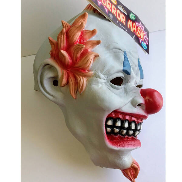 ☆SALE☆タグ付き未使用品☆ホラーマスク・ダーククラウン・フリーサイズ/イベント/仮装/ハロウィン/パーティーグッズ