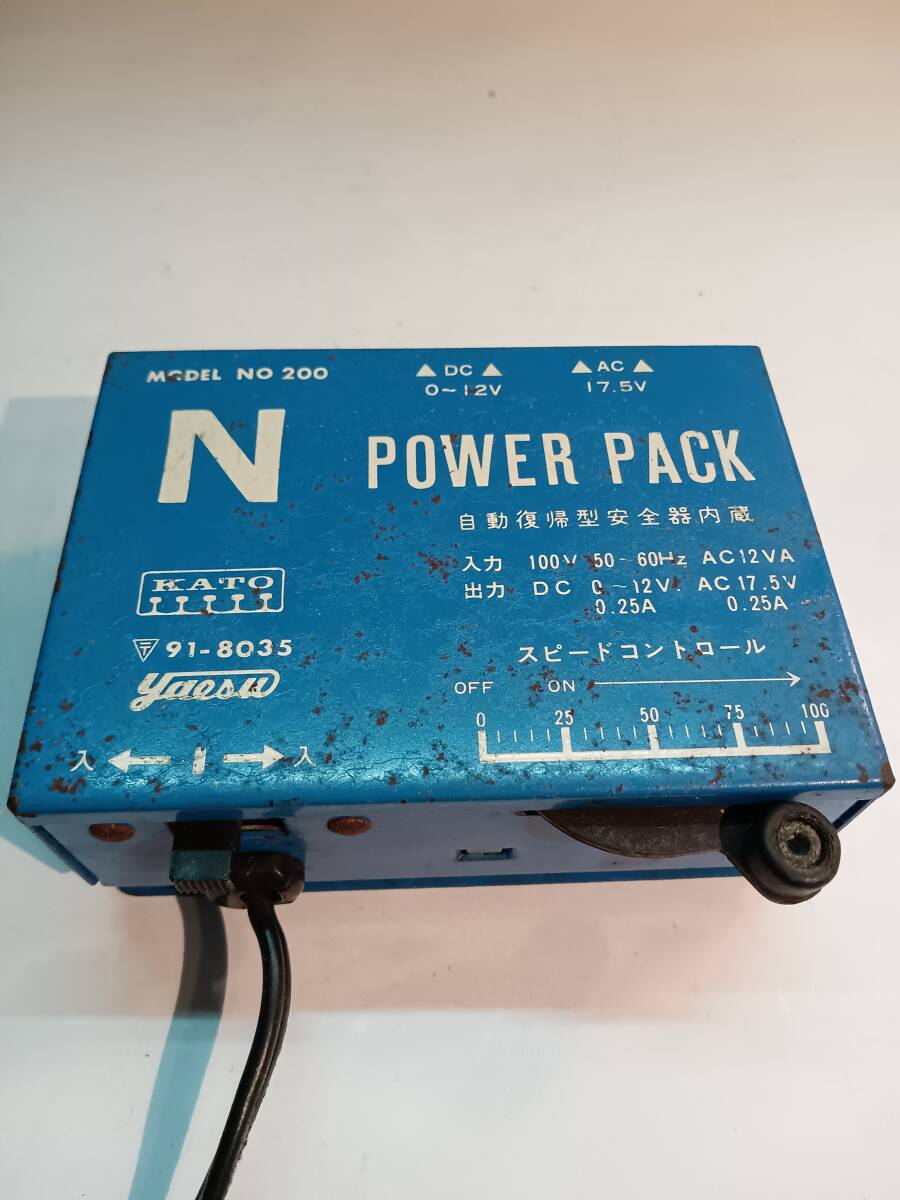 ビンテージ物 KATO N POWER PACK モデル No 200 Yahoo!オークション -「no.200」(Nゲージ) (鉄道模型)の落札相場