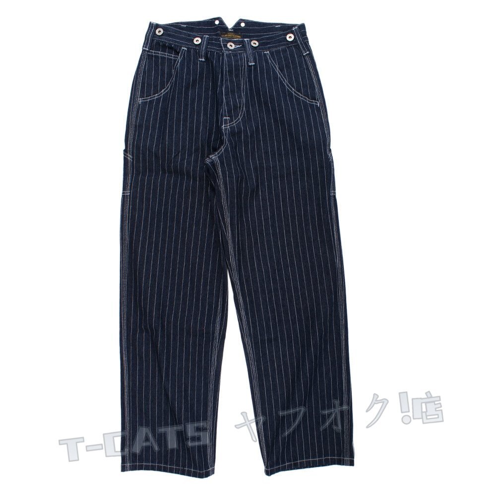 EIGHT-G（エイトジー） ワークパンツ 8WK-04 13oz WABASH STRIPE