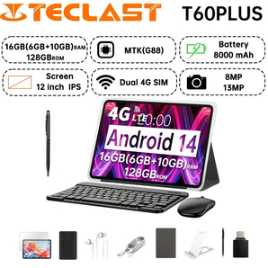 新品未開封 Teclast T60 Plus 12インチタブレット、高性能、大画面、Android14