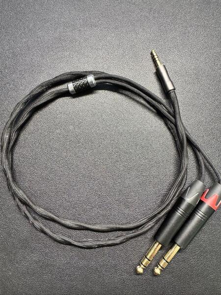 4.4mm5極 - 6.3mmプラグ×2 MOGAMI 2944 スプリッター ZEN DAC ZEN CAN