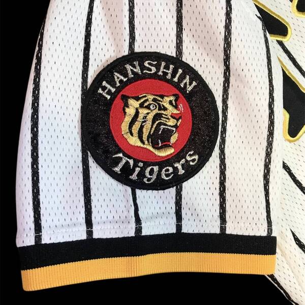 刺繍アイロンワッペン 応援歌 阪神タイガース 応援ユニホーム ウエア キャップ 帽子 虎 金 シルバー ラメ ベッチン ベルベット