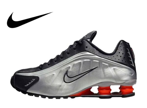 Nike Shox R4 Metallic Silver/Red 2024 ナイキ ショックス R4 メタリックシルバー/レッド HQ1988-002 28.5 未使用
