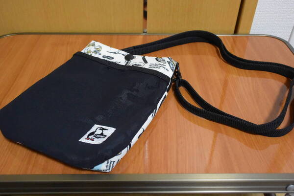 【中古】CHUMS チャムス ショルダーバッグ Recycle Mesh Pocket Shoulder/マルチカラー/