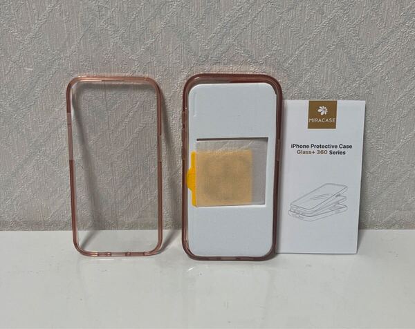 706i1216 Miracase iPhone15pro ケース クリア iPhone 15 pro カバー クリア スマホケース 黄変防止 全身バンパー保護ケース 9H 強化