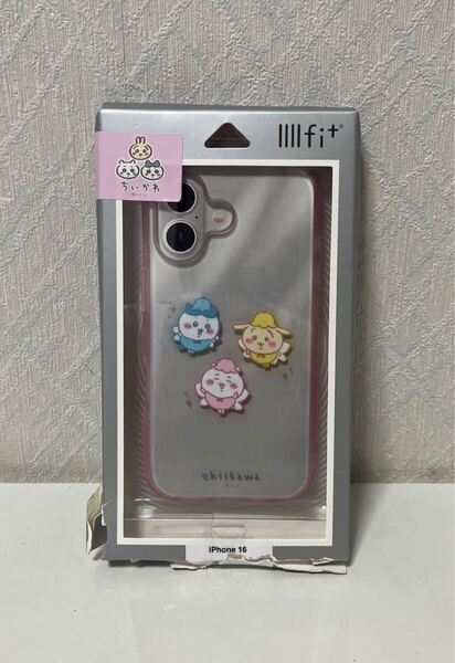 706i1602 グルマンディーズ ちいかわ IIIIfit Clear iPhone16 対応 ケース ようせい CK-55D