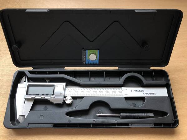 ステンレス☆デジタルノギス # 0.01mm~150mm まで測定可能