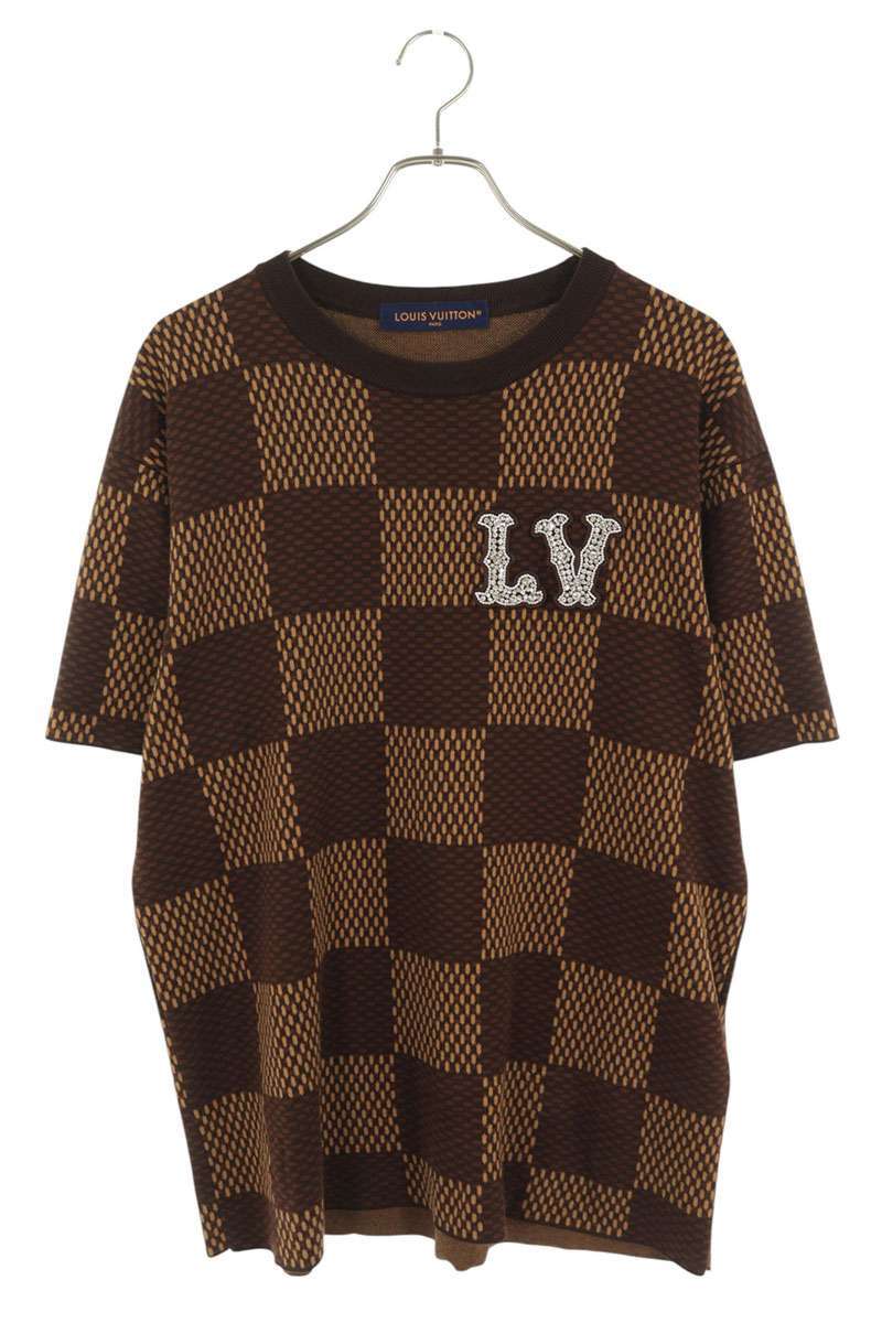 【ダミエ柄×LVストラスパッチ♢】Louis Vuitton *Tシャツ 2025年最新】Yahoo!オークション -「(vuitton ヴィトン) ダミエ