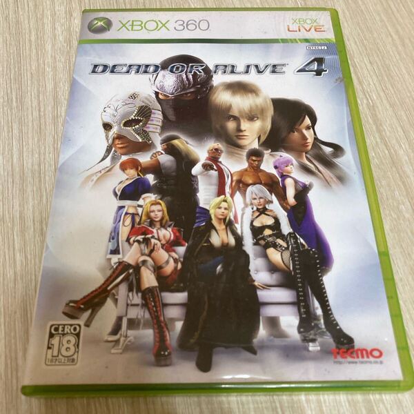 デッド・オア・アライブ4 DEAD OR ALIVE4 XBOX360