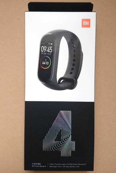 【新品】 Xiaomi Mi Smart Band 4 (シャオミ スマートウォッチ XiaomiMiSmartBand4 Miスマートバンド4 XMSH07HM)