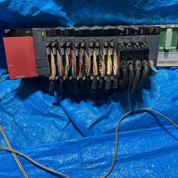 三菱電機 PLC シーケンサ Q61P Q02CPU QX42 QY42 QJ71E71-100 QD754M