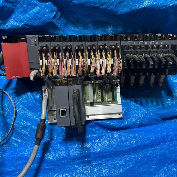 三菱電機 PLC シーケンサ Q02CPU QD75M4 QJ71E71-100