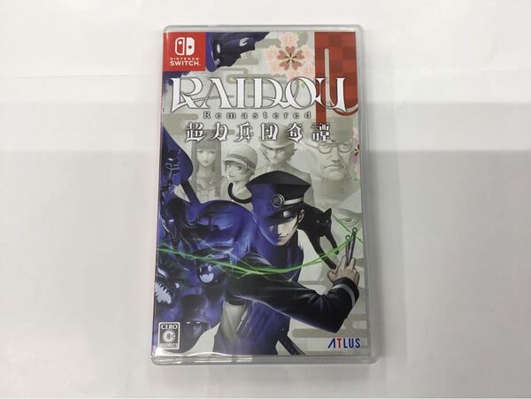 即決★任天堂 スイッチ 中古良品 ライドウ 未開封 RAIDOU Remastered:超力兵団奇譚
