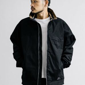 完売品KRIFF MAYER ヘビーデューティースタンドジャケット M ブラック ブルゾン M
