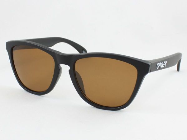 OAKLEY オークリー サングラス OX8137A-0355 フロッグスキン+日本製 偏光レンズ ダークブラウン OO9245同型 ハードケースなし 釣り 運転
